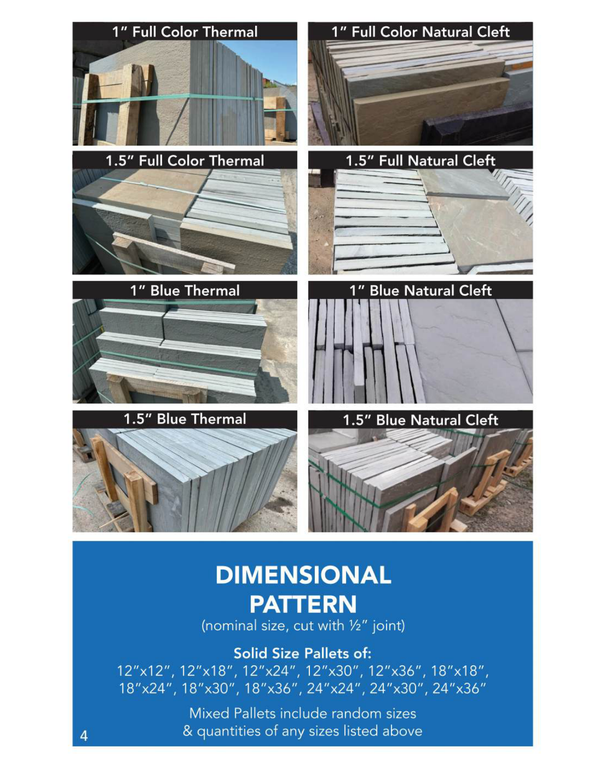 Dimensional Pattern Bluestone preview image